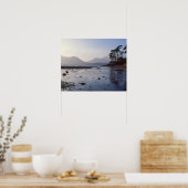 Friar's Crag Derwent Water England Kaart Poster (Keuken)