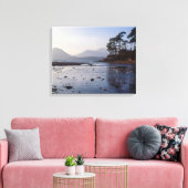 Friar's Crag Derwent Water England Kaart Poster Canvas Afdruk (Insitu (Woonkamer))