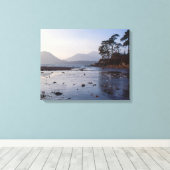 Friar's Crag Derwent Water England Kaart Poster Canvas Afdruk (Insitu (Houten vloer))