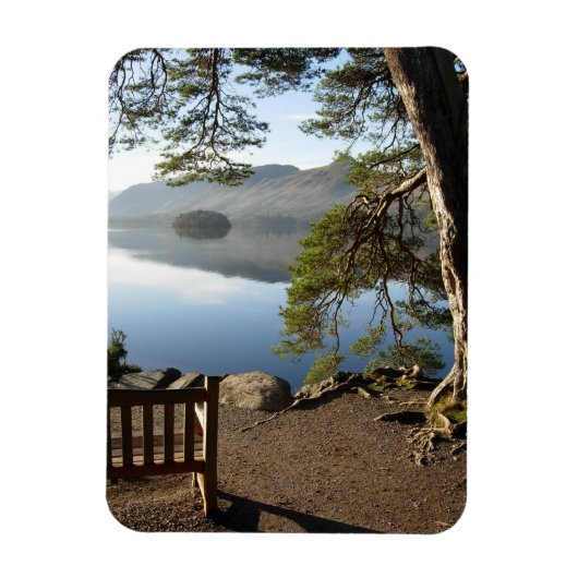 Friar's Crag, Derwentwater, het Lake District Magneet (Verticaal)