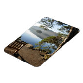 Friar's Crag, Derwentwater, het Lake District Magneet (Linkerzijde)