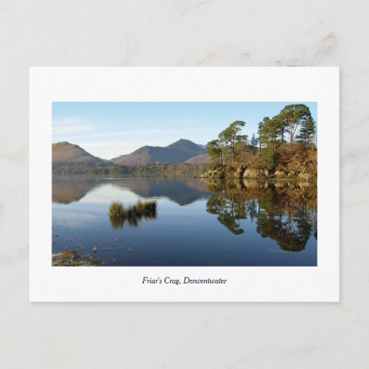 Friar's Crag, Derwentwater: Lake District, Cumbria Briefkaart (Voorkant)