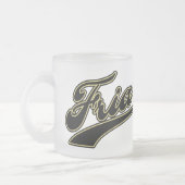 Friars Script Matglas Koffiemok (Links)