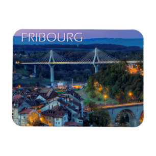 Fribourg city, Zwitserland Magneet