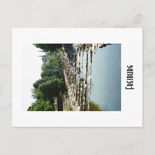 Fribourg Postcards Briefkaart (Voorkant)