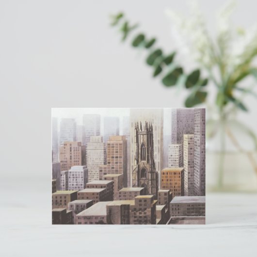 Fribourg USA Briefkaart (Staand voorkant)