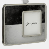 Fribourg Verzilverd Omlijst Ornament (Rechts)