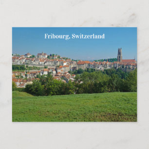 Fribourg Zwitserland City Uitzicht Briefkaart
