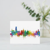 Fribourg Zwitserland Skyline Briefkaart (Staand voorkant)