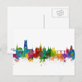 Fribourg Zwitserland Skyline Briefkaart (Voorkant / Achterkant)