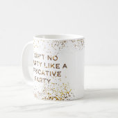 Fricative Party Stop niet met Koffiemok (Voorkant links)