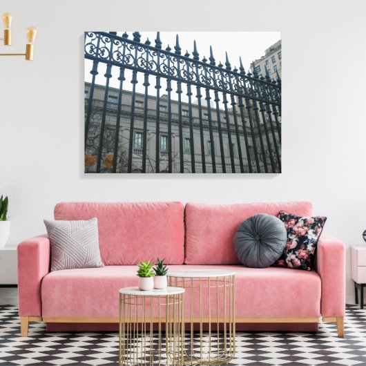 Frick Museum Canvas Afdruk (Insitu (Woonkamer))