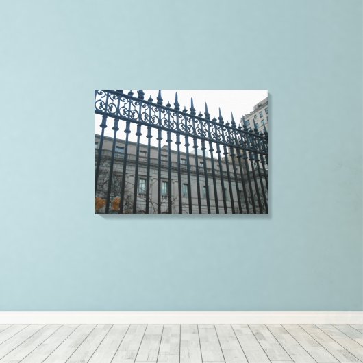 Frick Museum Canvas Afdruk (Insitu (Houten vloer))