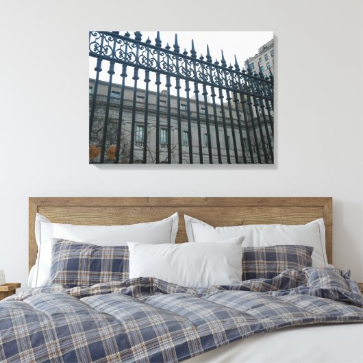 Frick Museum Canvas Afdruk (Insitu (Slaapkamer))