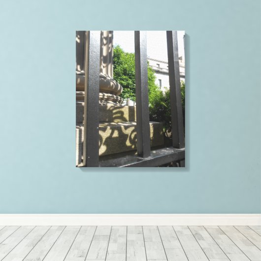 FRick Museum Canvas Afdruk (Insitu (Houten vloer))