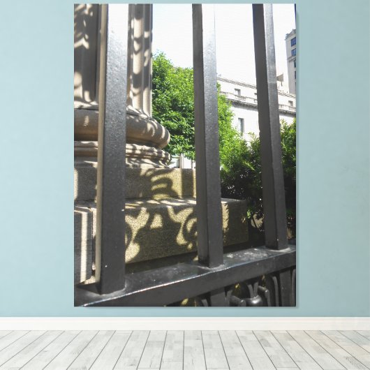 FRick Museum Canvas Afdruk (Insitu (Houten vloer))