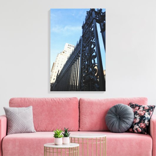 Frick Museum Canvas Afdruk (Insitu (Woonkamer))