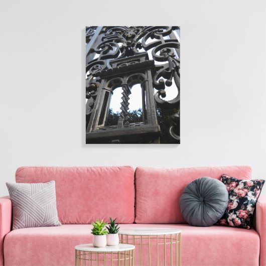 Frick Museum Canvas Afdruk (Insitu (Woonkamer))