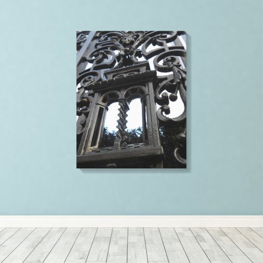 Frick Museum Canvas Afdruk (Insitu (Houten vloer))