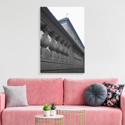 Frick Museum Canvas Afdruk (Insitu (Woonkamer))