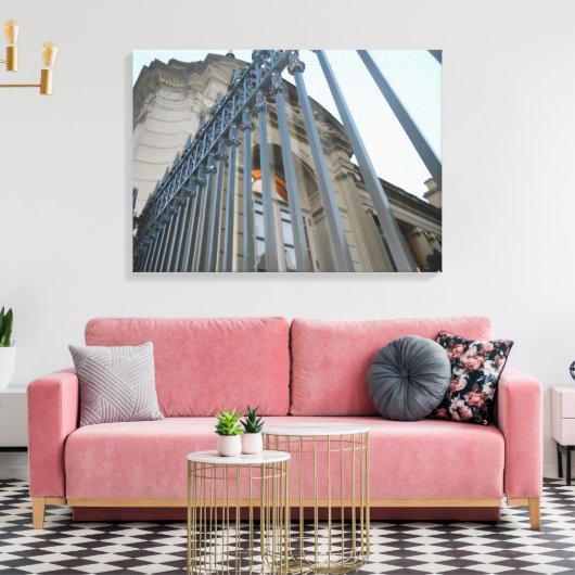 Frick Musuem Canvas Afdruk (Insitu (Woonkamer))