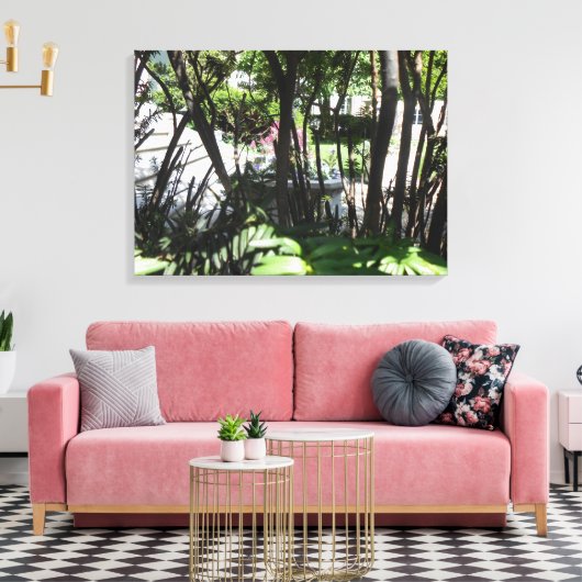 Frick Musuem Canvas Afdruk (Insitu (Woonkamer))