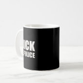 Frick Police - Grappig protest Koffiemok (Voorkant links)