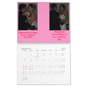 Frick Wedding 2009 Agenda Kalender (Feb 2027)