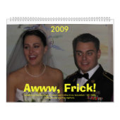 Frick Wedding 2009 Agenda Kalender (Hoes)