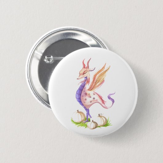 Fricka de Dragon Button (Voorkant /achterkant)