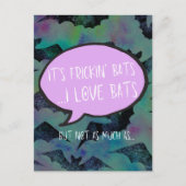 Frickin' Bats Love Kaart - Paar Gift, Jubileum (Voorkant)