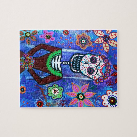 Frida Brida Dag van de dood Legpuzzel (Horizontaal)