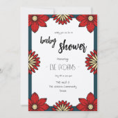 Frida Collectie Baby shower Kaart (Voorkant)