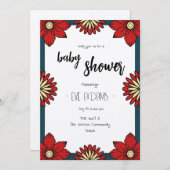 Frida Collectie Baby shower Kaart (Voorkant / Achterkant)