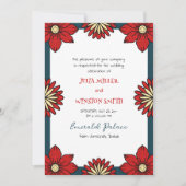 Frida Collectie Wedding Invitation Kaart (Voorkant)