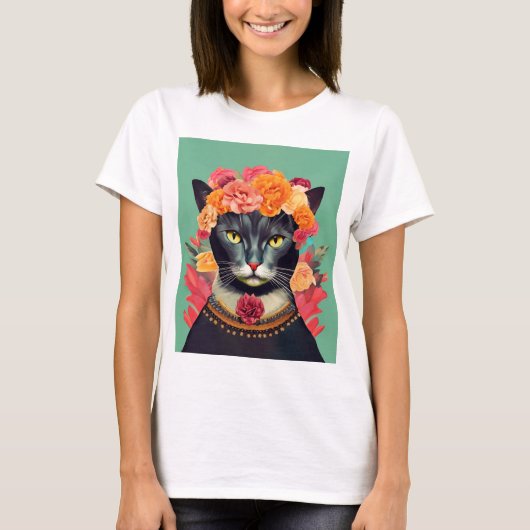 Frida de Kat T-shirt (Voorkant)