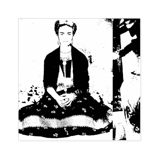 Frida Fancy Rubberstempel (Afrduk)