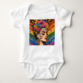 Frida geïnspireerd romper (Voorkant)