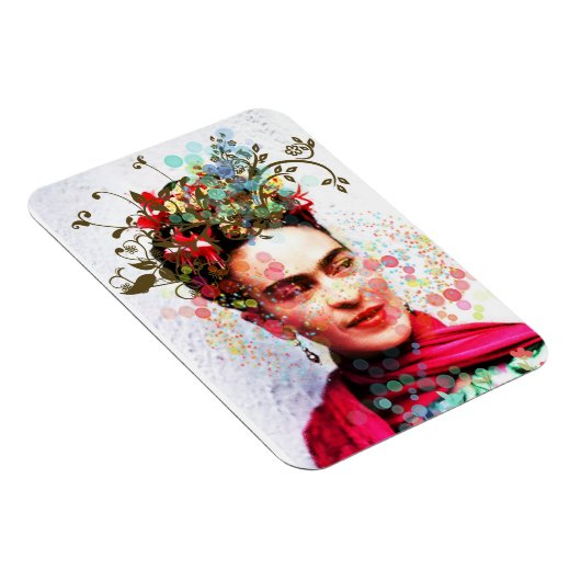 Frida gelaagde kunst magneet (Rechterzijde)