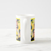 Frida K om je dag te beginnen Porselein Kop (Achterkant)