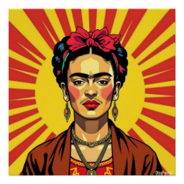Frida Kahlo-3 Perfect Poster