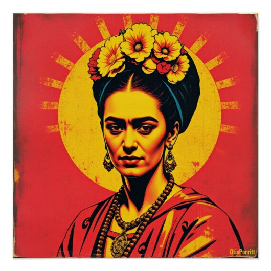 Frida Kahlo-5 Perfect Poster (Voorkant)