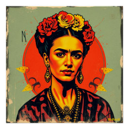 Frida Kahlo-8 Perfect Poster