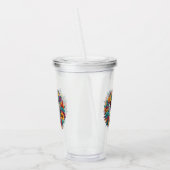 Frida Kahlo Acryl Drinkbeker (Links)