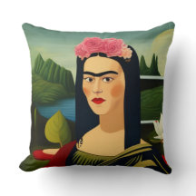 Frida Kahlo als Mona Lisa Sierkussen