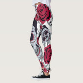 Frida Kahlo and roses Leggings (Links)