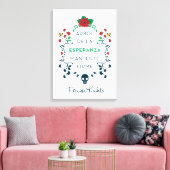 Frida Kahlo | Árbol De La Esperanza Canvas Afdruk (Insitu (Woonkamer))