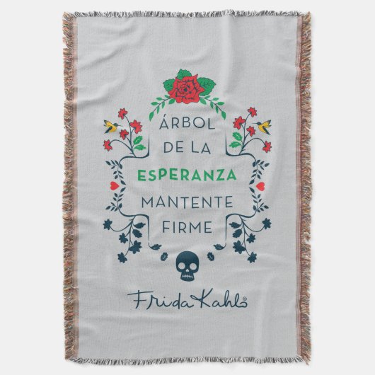 Frida Kahlo | Árbol De La Esperanza Deken (Voorkant Verticaal)