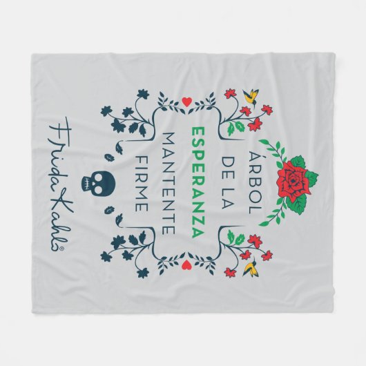 Frida Kahlo | Árbol De La Esperanza Fleece Deken (Voorkant (Horizontaal))