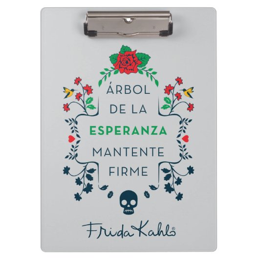 Frida Kahlo | Árbol De La Esperanza Klembord (Voorkant)